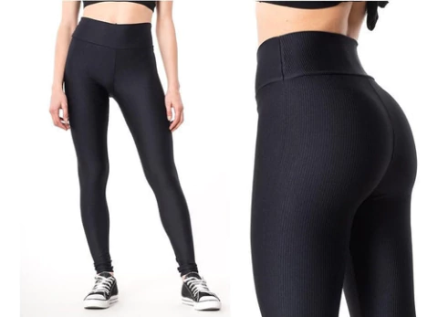 Calza Larga Chupin Morley De Lycra Cintura Ancha