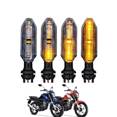 4 Piscas Twister Encaixe Led Sequencial Stallion