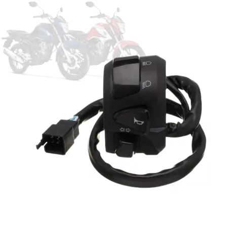 Punho Chave De Luz Xre 300 C/ Lampejador Titan Fan Start 160