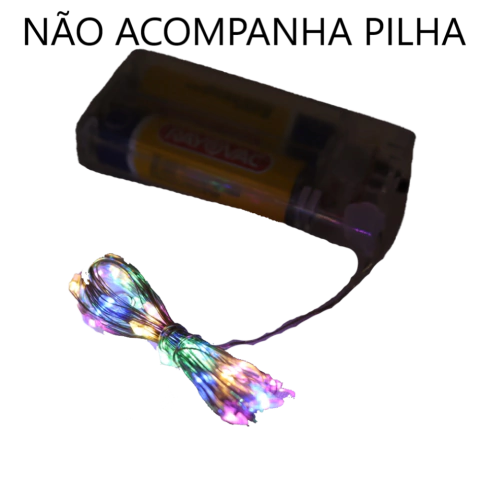 LUZ DE FADA COLORIDO 3M