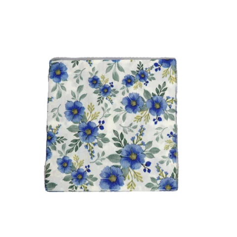GUARDANAPO FLORAL AZUL