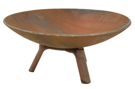 Lareira de jardim externa braseiro em ferro fundido Libaneza envelhecida - comprar online