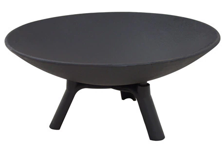 Lareira de jardim externa braseiro em ferro fundido Libaneza preta - comprar online