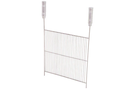 Grelha inox para churrasqueira 45 x 40 cm uruguaia - comprar online