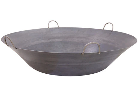 Tacho de ferro beira alta capacidade 104 litros aço carbono redondo Jamar vitoria regia número 40 - comprar online