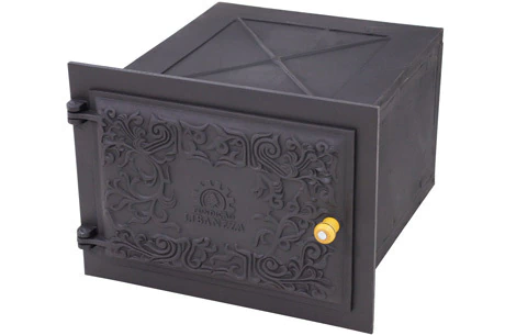 Forno de ferro fundido grande Libaneza com porta de ferro e puxador de madeira - comprar online