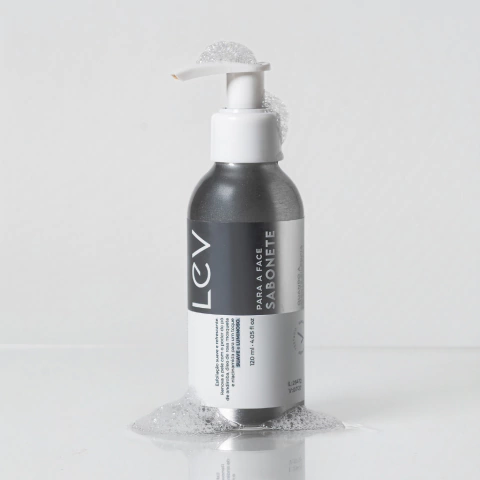 Sabonete Esfoliante Natural Lev - Peles Oleosas
