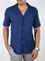 Camisa M/C Resort Gola Paletó Marinho - Zip-Off - comprar online