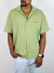 Camisa Manga Curta New Cream Verde - Totanka - comprar online