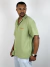 Camisa Manga Curta New Cream Verde - Totanka - Vip Homem Moderno