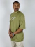 Camiseta Oversized Hand Verde - Calmô na internet