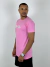 Camiseta Slim Bordado Rosa - Effel - comprar online