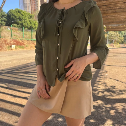 Blusa Babado - comprar online