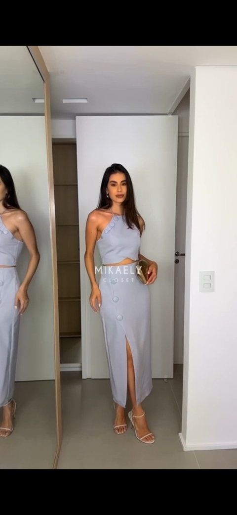 Conjunto Mídi Alfaiataria Nobre