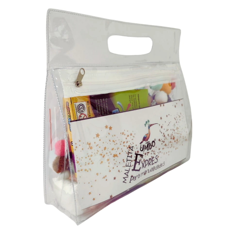 MALETITA CARTUCHERA EXPRESS TRANSPARENTE - comprar online