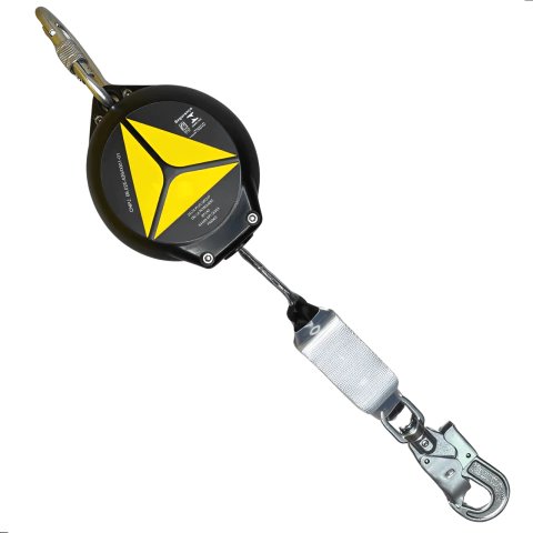 Trava Quedas Retrátil em Fita 6m c/ Abs e Mosquetão Medbloc Delta Plus - comprar online