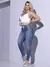 CALÇA FEMININA PIT BULL JEANS SKINNY COM BORDADO SOFISTICADO LATERAL - loja online