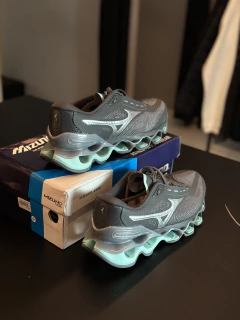 Mizuno Pro 15 Cinza/Verde - BPS IMPORTS