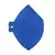 RESPIRADOR DESCARTÁVEL PFF2 AZUL SEM VÁLVULA PLASTCOR - CA 38811