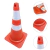 CONE FLEXIVEL LARANJA 75CM REFLETIVO - PLASTCOR na internet