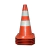 Imagem do CONE DE SINALIZAÇÃO RÍGIDO 75CM LR/BR - KTELI
