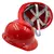 CAPACETE MSA COM SUSPENSÃO PUSH KEY E JUGULAR CORES - CA 498