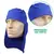 TOUCA ÁRABE EM BRIM - AZUL - comprar online