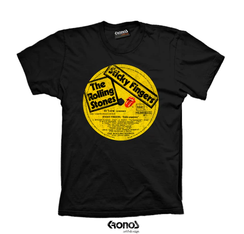 Remera Rolling Stones Sticky Fingers Vintage Vinyl