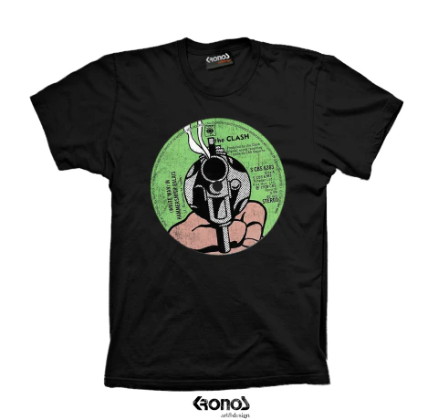 Remera The Clash Vintage Vinyl