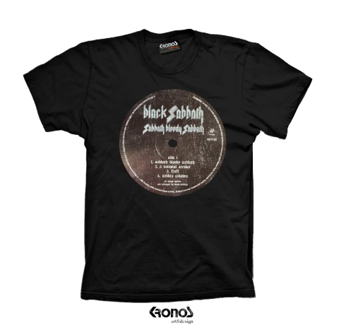 Remera Black Sabbath Vintage Vinyl Sabbath Bloody Sabbath