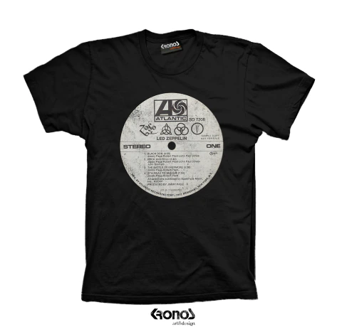 Remera Led Zeppelin Vintage Vinyl Zoso