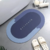 Alfombra Curva Para Baño Absorbente Antihumedad - Yeiii