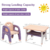 Combo Silla Y Mesa Infantil Colores Rosa en internet