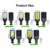 Reflector Solar 6 Led Yeiii