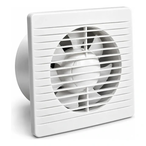 Extractor De Aire 6 Pulgadas Ventilador Pared Baño Cocina Sistema Ventilación Extracción Humedad Y Olores