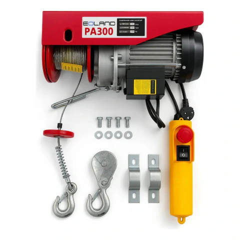 Tecle Electrico 300 Kg Tecles Electricos 650 W Cadena 12m