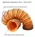 Imagen de Extractor Ducto Flexible Tubo Ventilacion 12 Pulgadas 10mts
