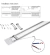 Tubo Led 120cm Luces Canaleta Led Canoa Plana Tubos Led 36w - Eoland
