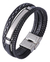 Set Pulseras Brazalete Vikingo Pulsera Cuero Hombre Mujer