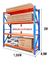 X2 Rack Estanteria Metalica Repisa Racks Bodega 200x150x50cm en internet