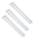 X3 Tubos Led 36w Canaleta Led Luz Canoa Plana Tubo Led 120cm