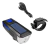 Luz Led Delantera Para Bicicleta Con Bocina Solar Recargable - comprar en línea