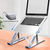 Soporte Macbook Vertical Laptop Stand Base Notebook Aluminio en internet