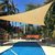 Pack X3 Vela Sombra Toldos Vela Malla Triangular 3.6 Metros - Eoland