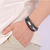 Set Pulseras Brazalete Vikingo Pulsera Cuero Hombre Mujer - comprar en línea