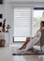 Cortina Roller Blackout Persianas Roller 180x200 Blanca Liso - comprar en línea