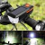 Imagen de Luz Led Delantera Para Bicicleta Con Bocina Solar Recargable