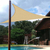 Toldos Vela Malla Sombra Triangular Vela Sombra 3.6 Metros - comprar en línea