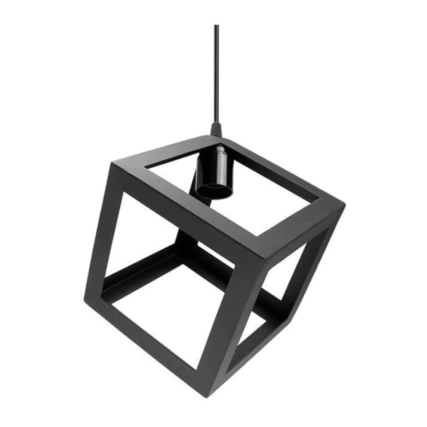 Lamparas Comedor Vintage Colgantes Modernas Lampara Cubo - comprar en línea