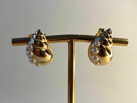 BRINCO CONCHA COM PERÓLA